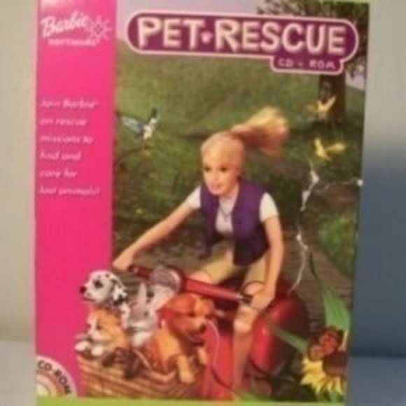 Vintage Barbie GAME Videogame Complete 2000 Pet Rescue CD-Rom PC Computer - Picture 6 of 12